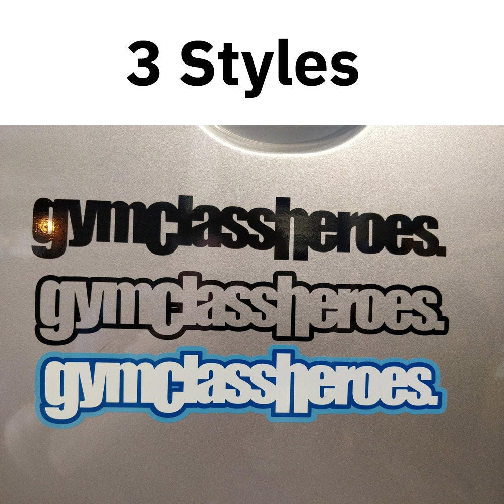 Gym Class Heroes Decal Sticker Sticker