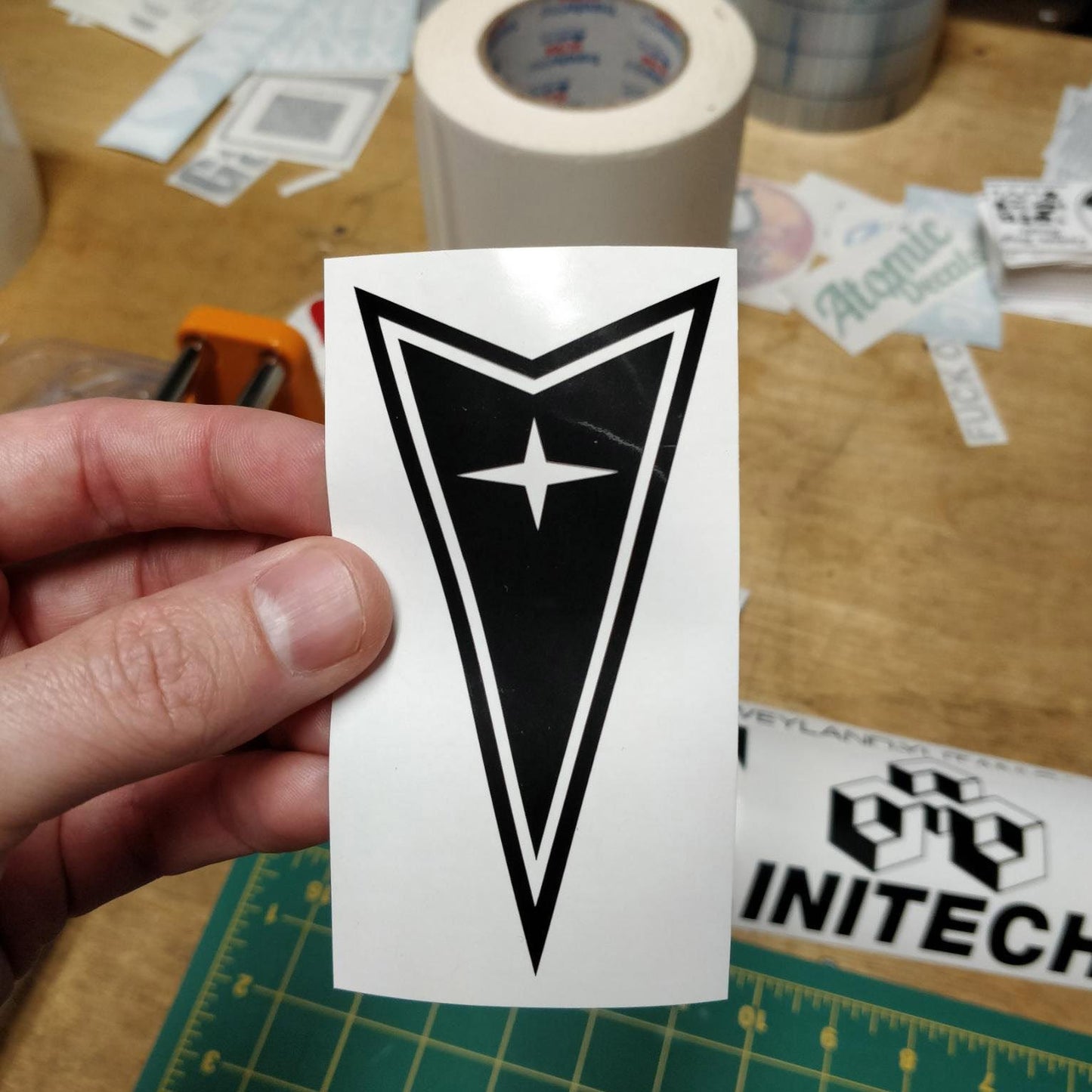 Pontiac Decal Sticker