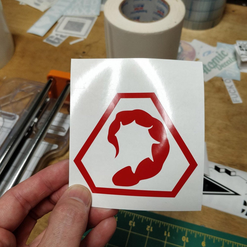 Command & Conquer GDI & Brotherhood of NOD Decals Sticker