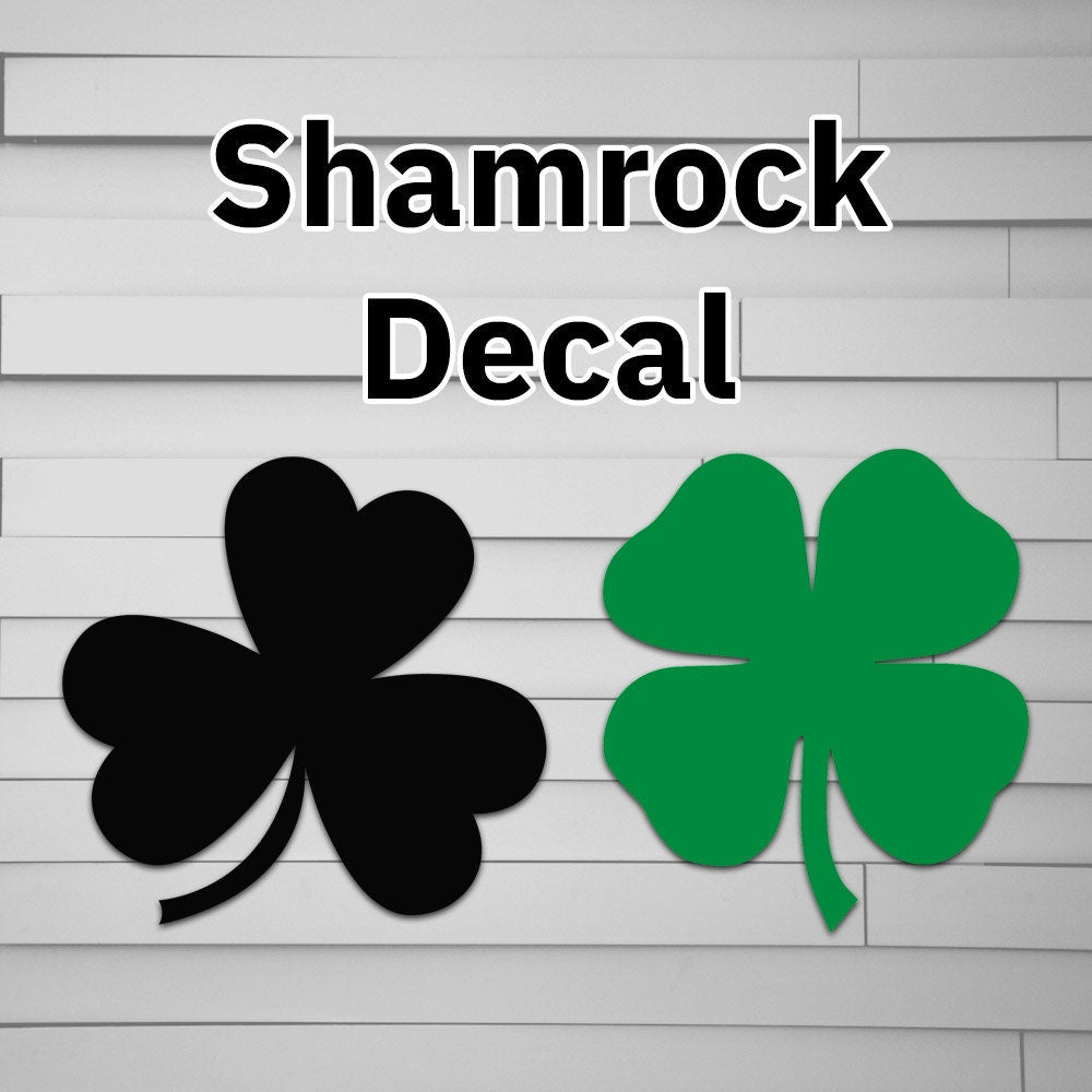 Shamrock Decal Sticker