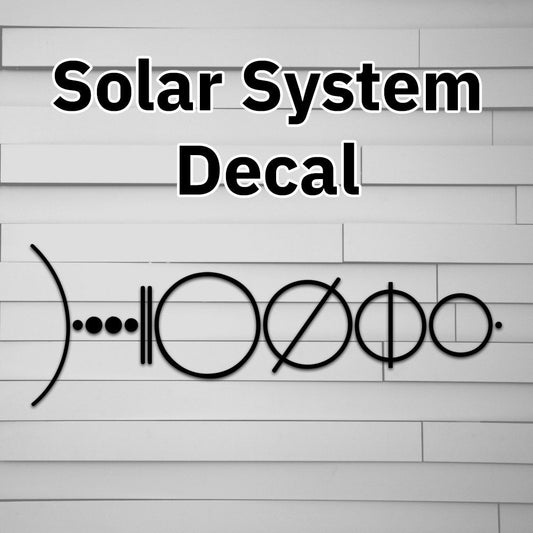 Solar System Decal