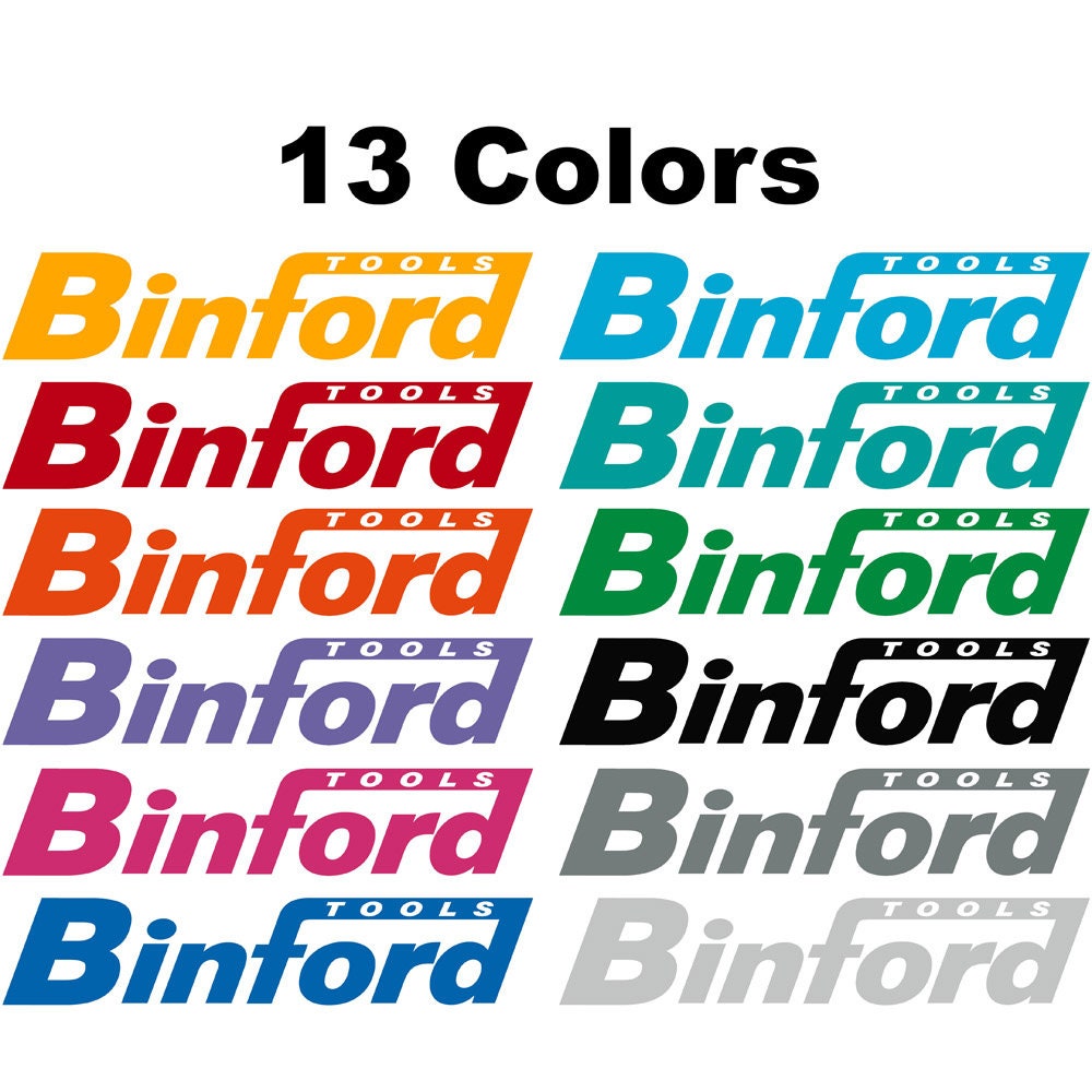 Binford Tools Decal Sticker