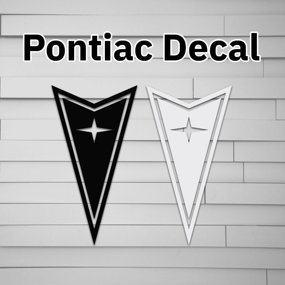 Pontiac Decal Sticker