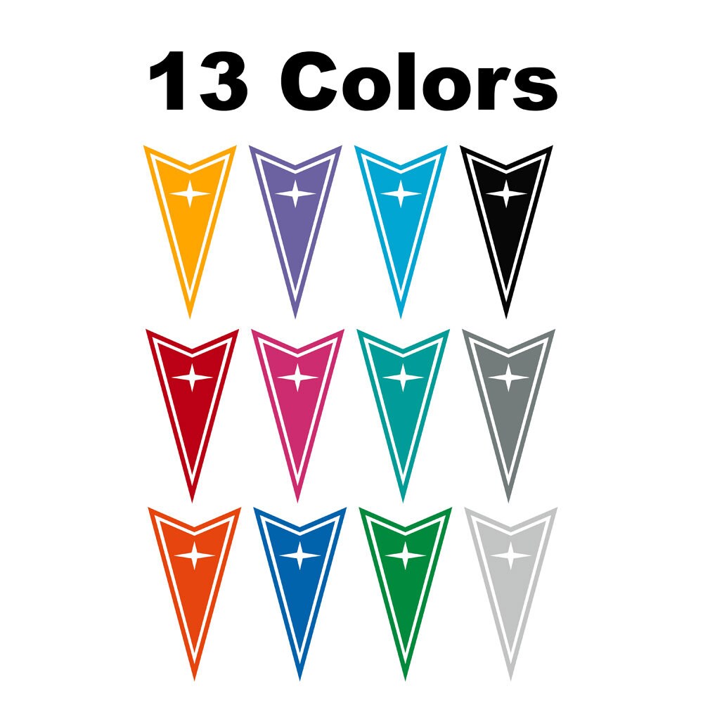 Pontiac Decal Sticker