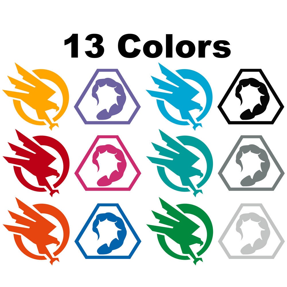 Command & Conquer GDI & Brotherhood of NOD Decals Sticker