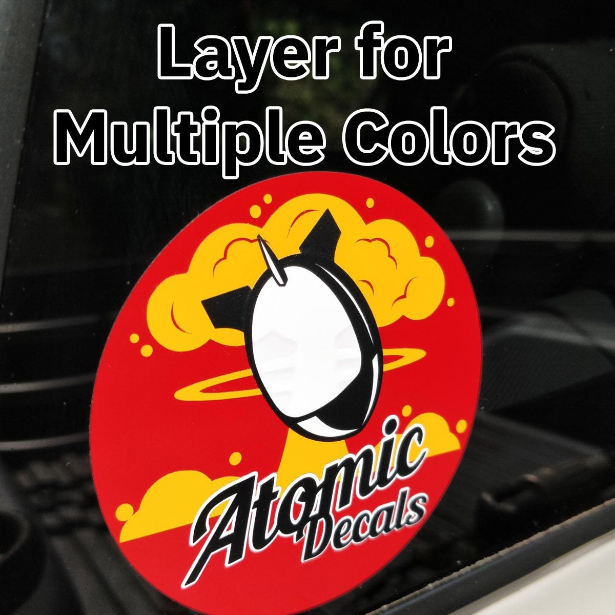 Shift Pattern Decals Sticker