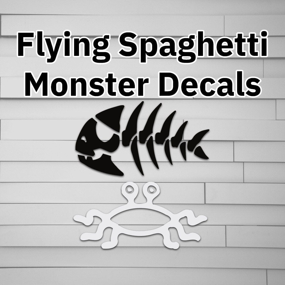 Flying Spaghetti Monster Decals Sticker