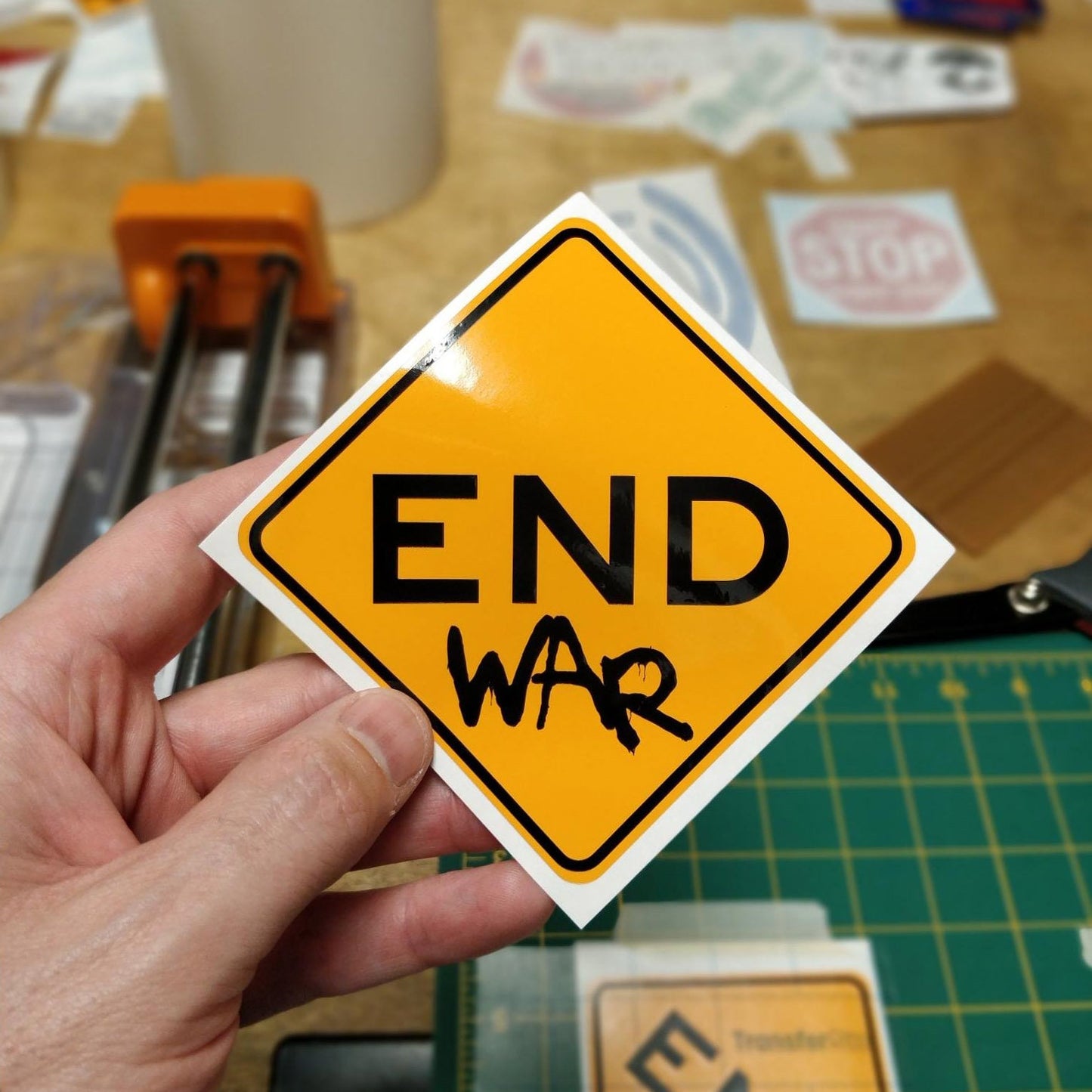 End War Decal Sticker