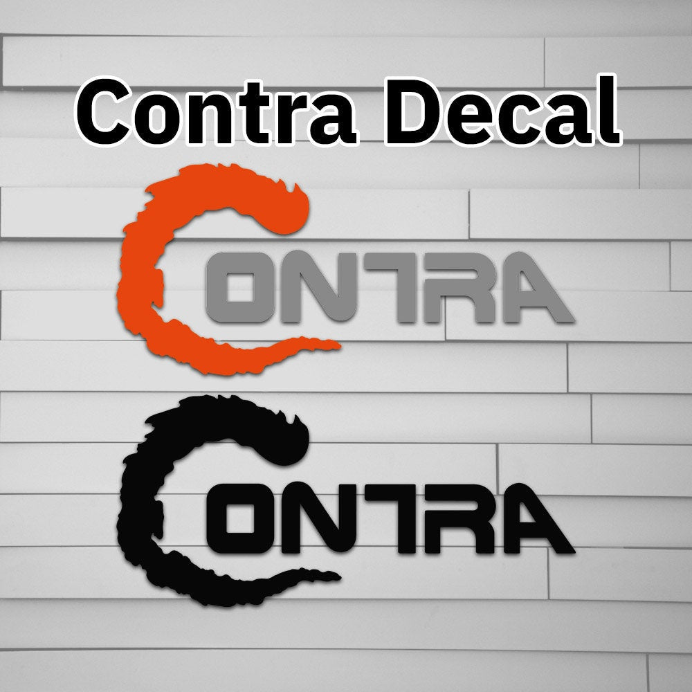 Contra Decal Sticker