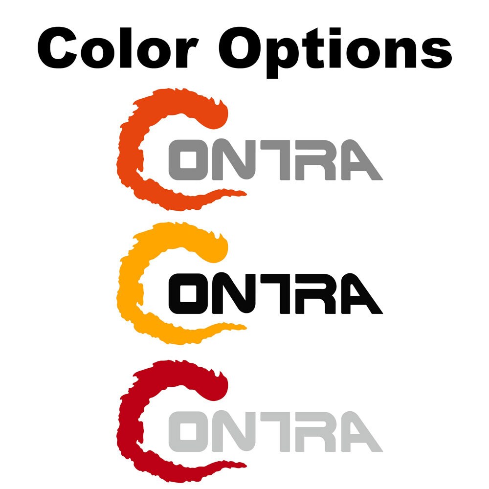 Contra Decal Sticker