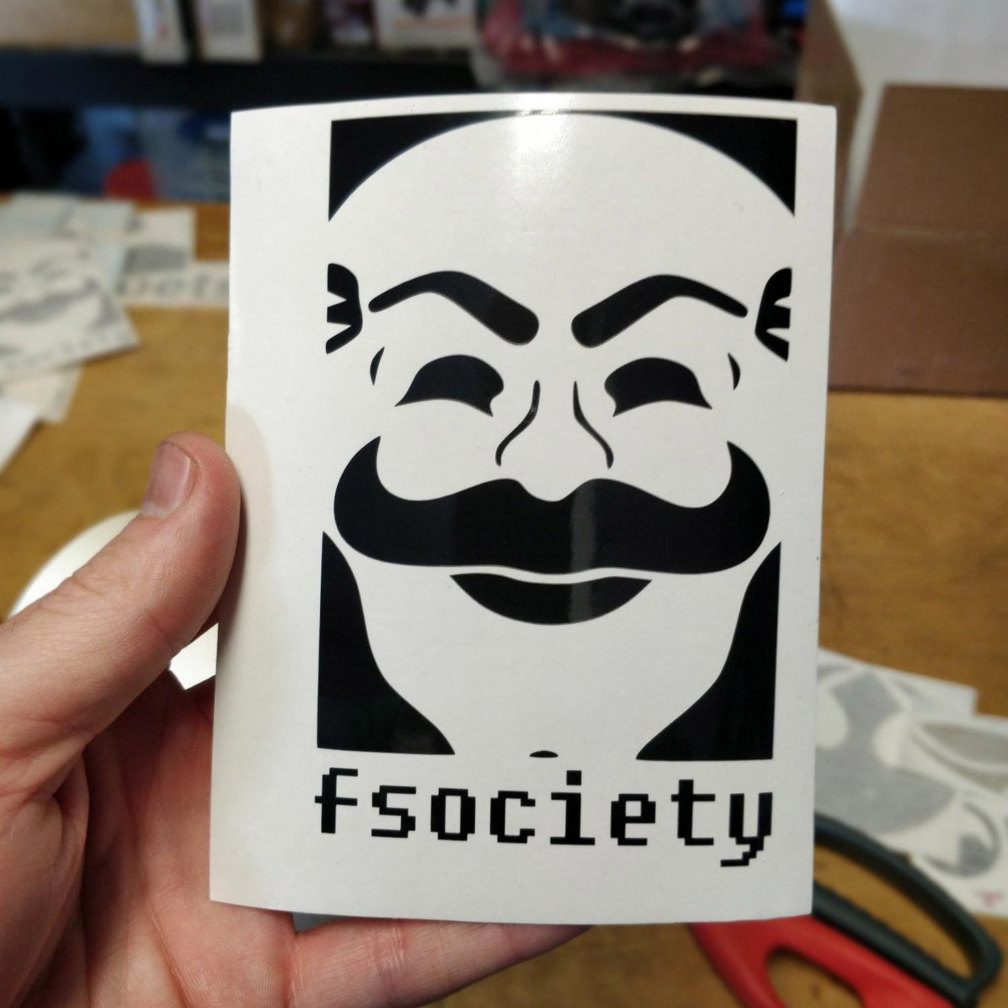 F Society Decal Sticker