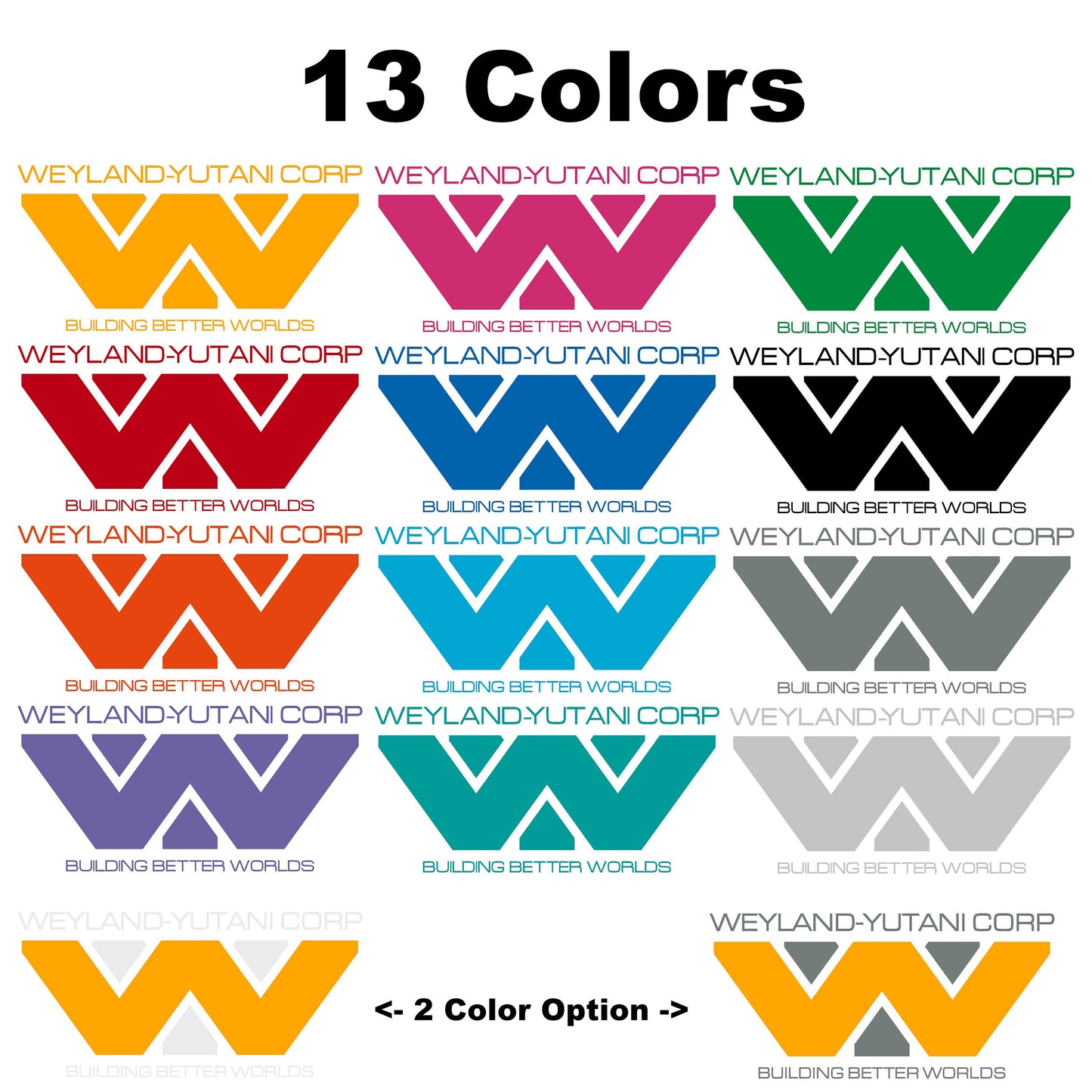 Weyland-Yutani Decal Sticker