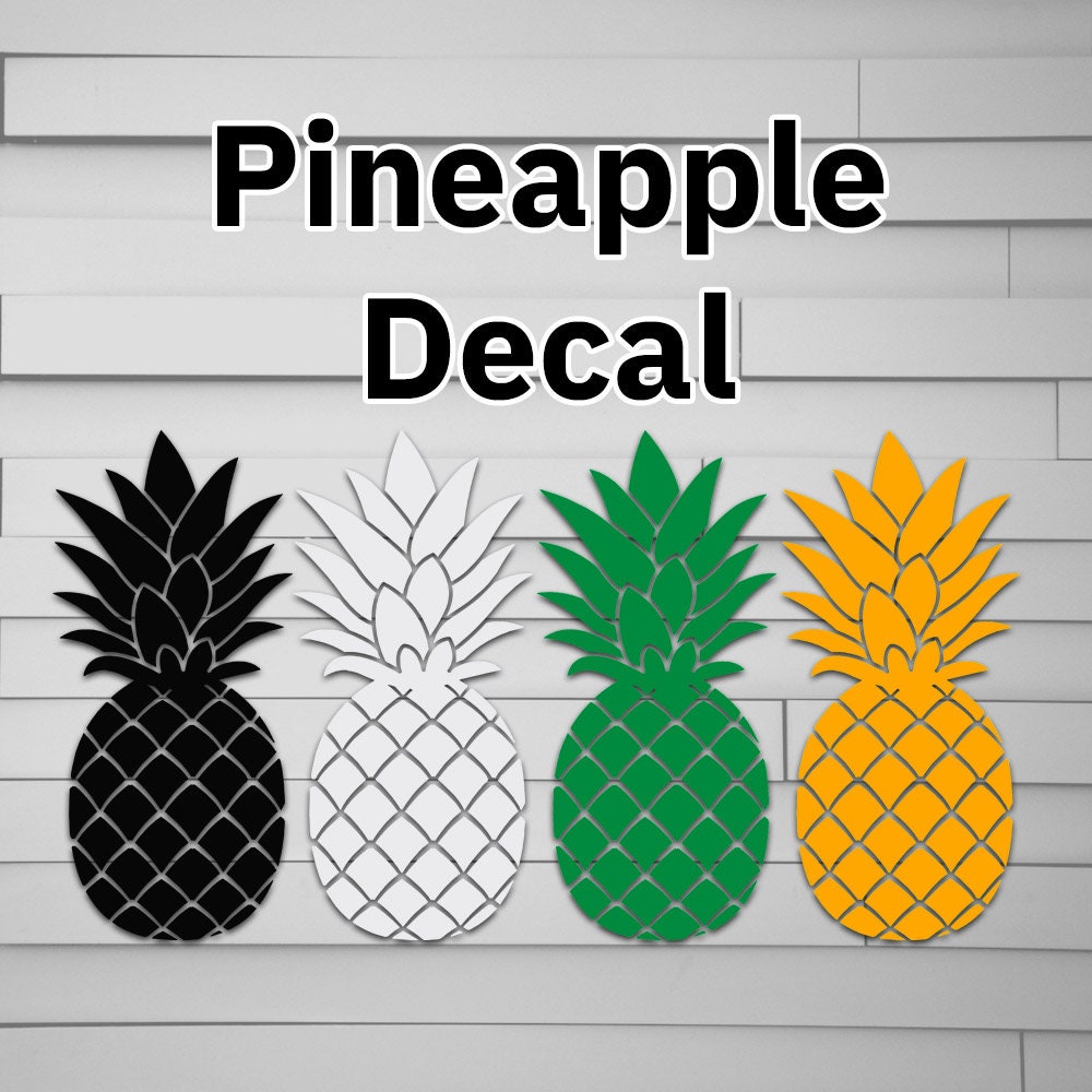 Pineapple Decal Sticker