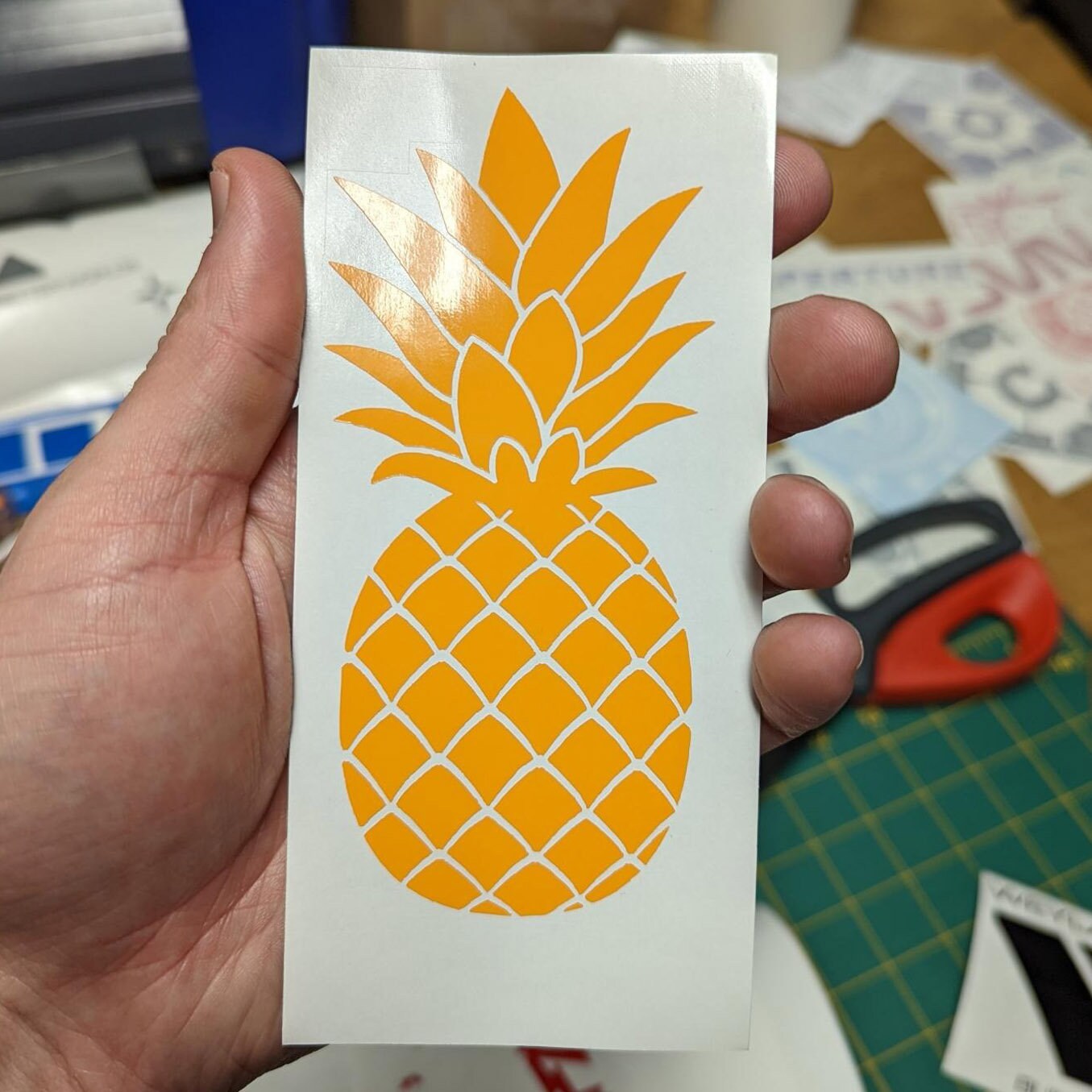 Pineapple Decal Sticker