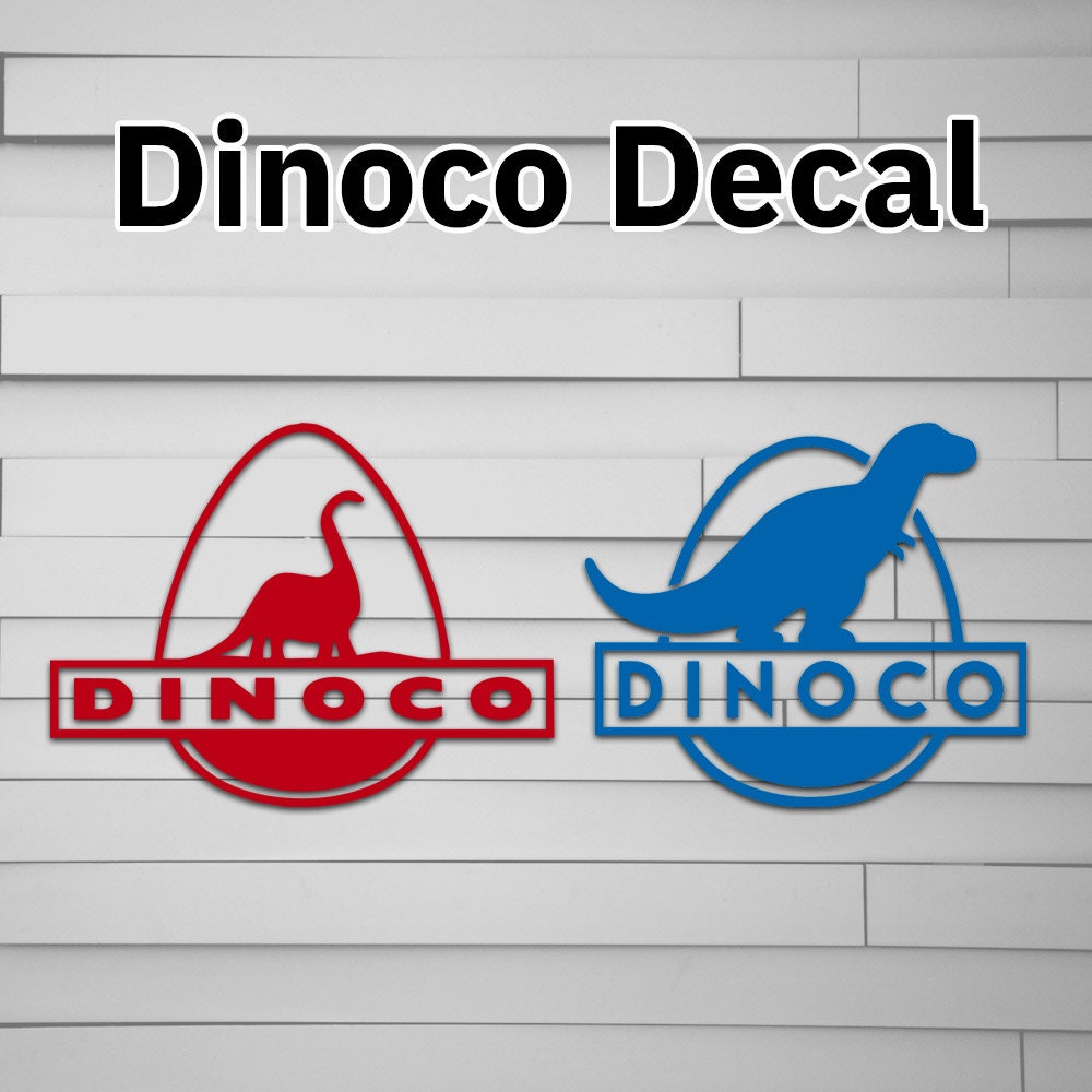 Chrome Dino Decal – Atomic Decals