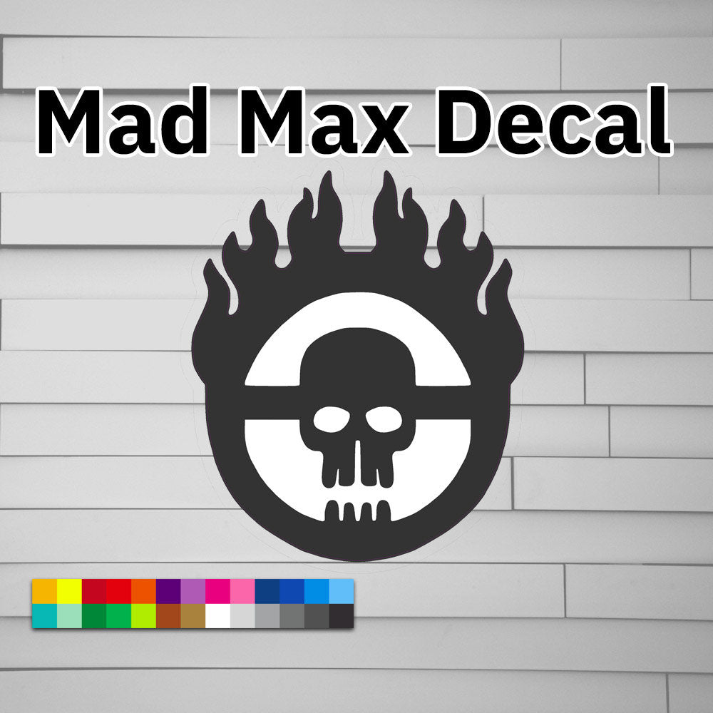 Mad Max Vinyl Decal Sticker