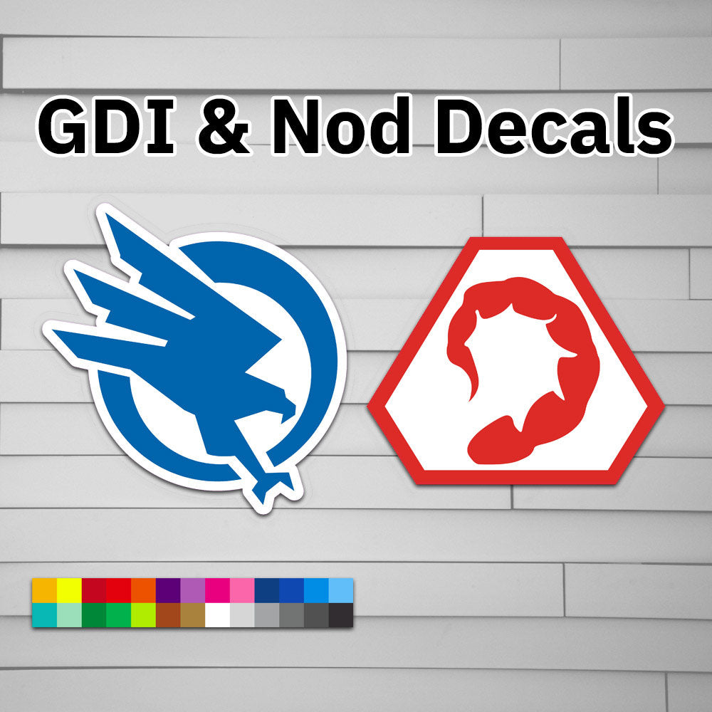 Command & Conquer Decal Sticker