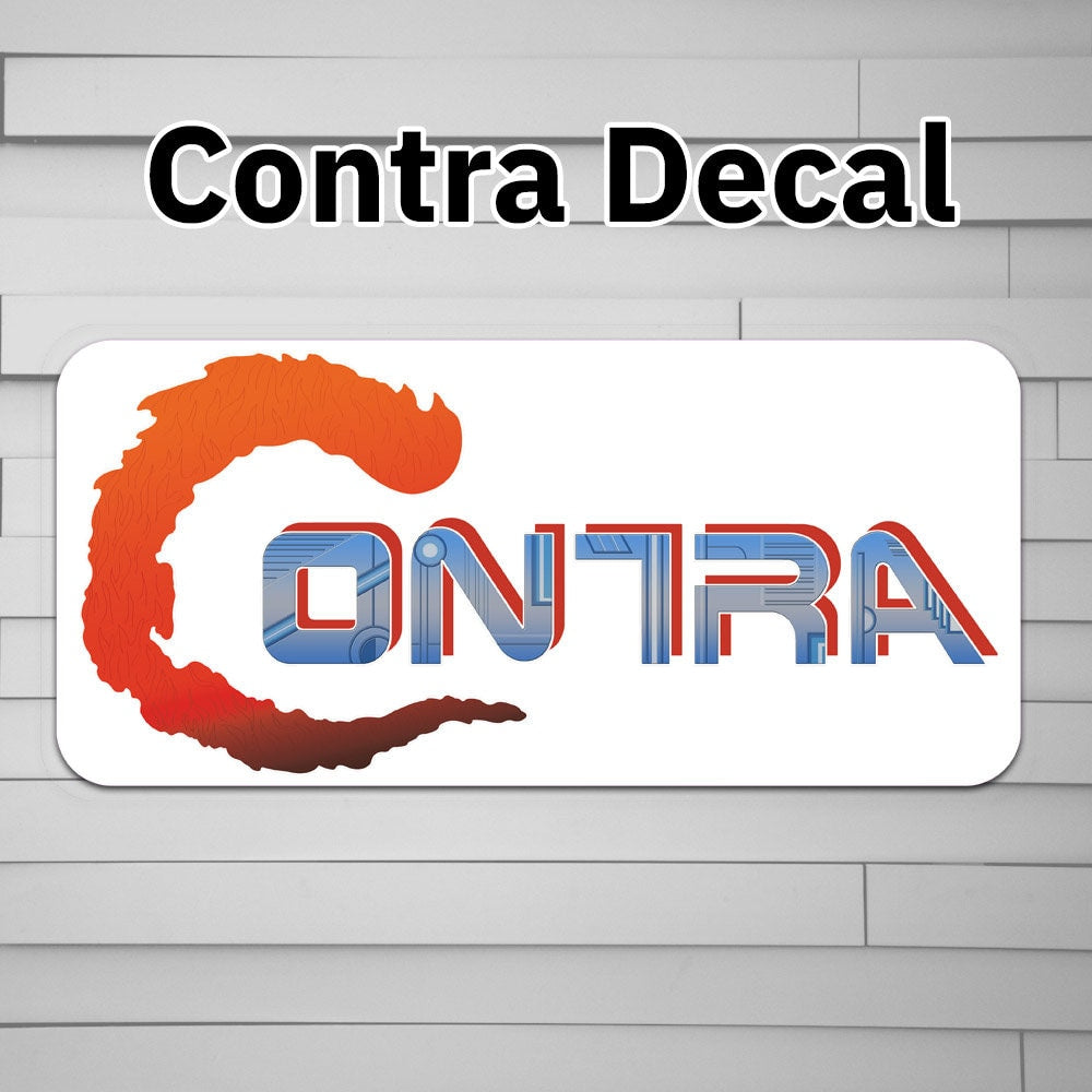 Contra Decal Sticker