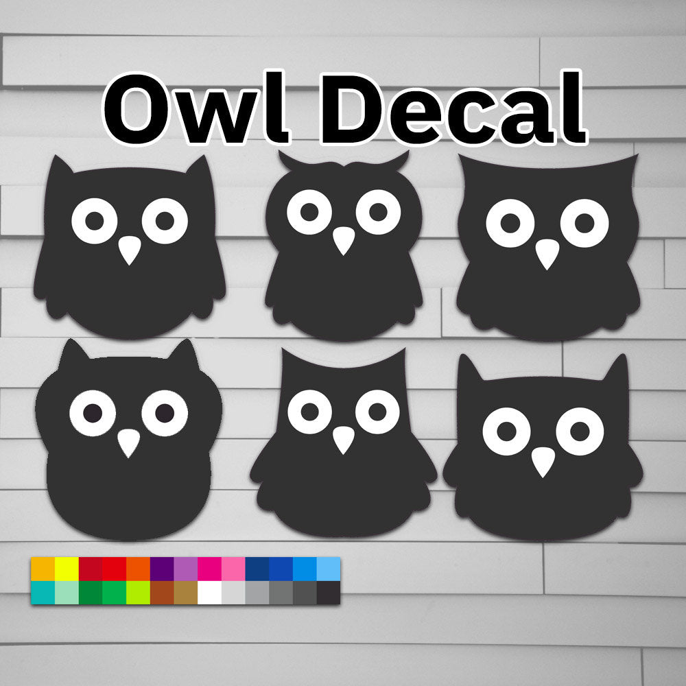 Owl Decal Sticker