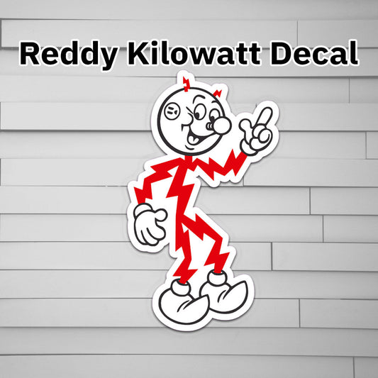 Reddy Kilowatt Decal