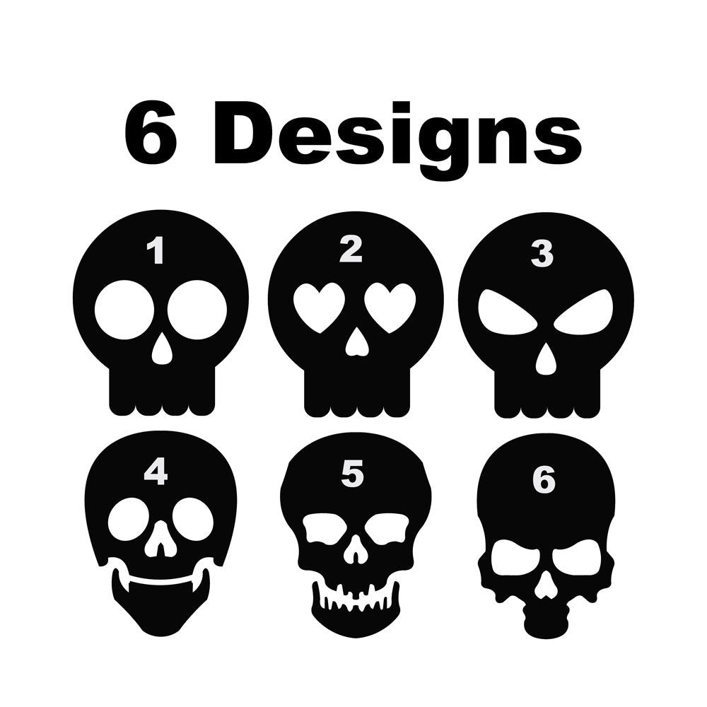 Skull Decal Sticker
