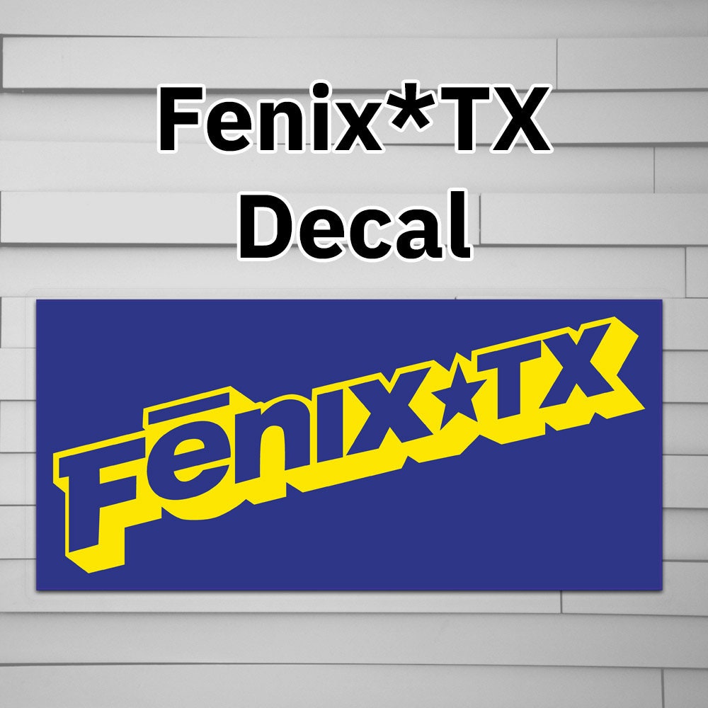 Fenix*TX Decal Sticker