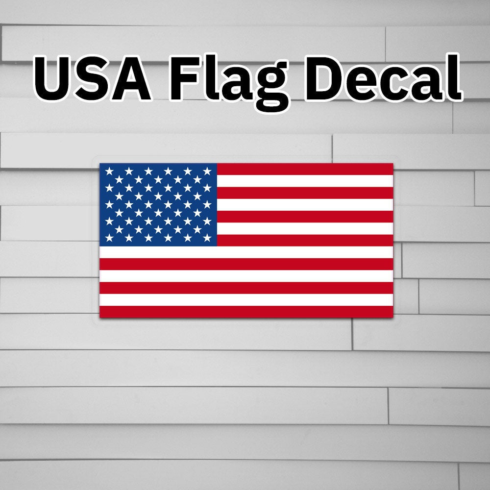 American Flag Decal Sticker