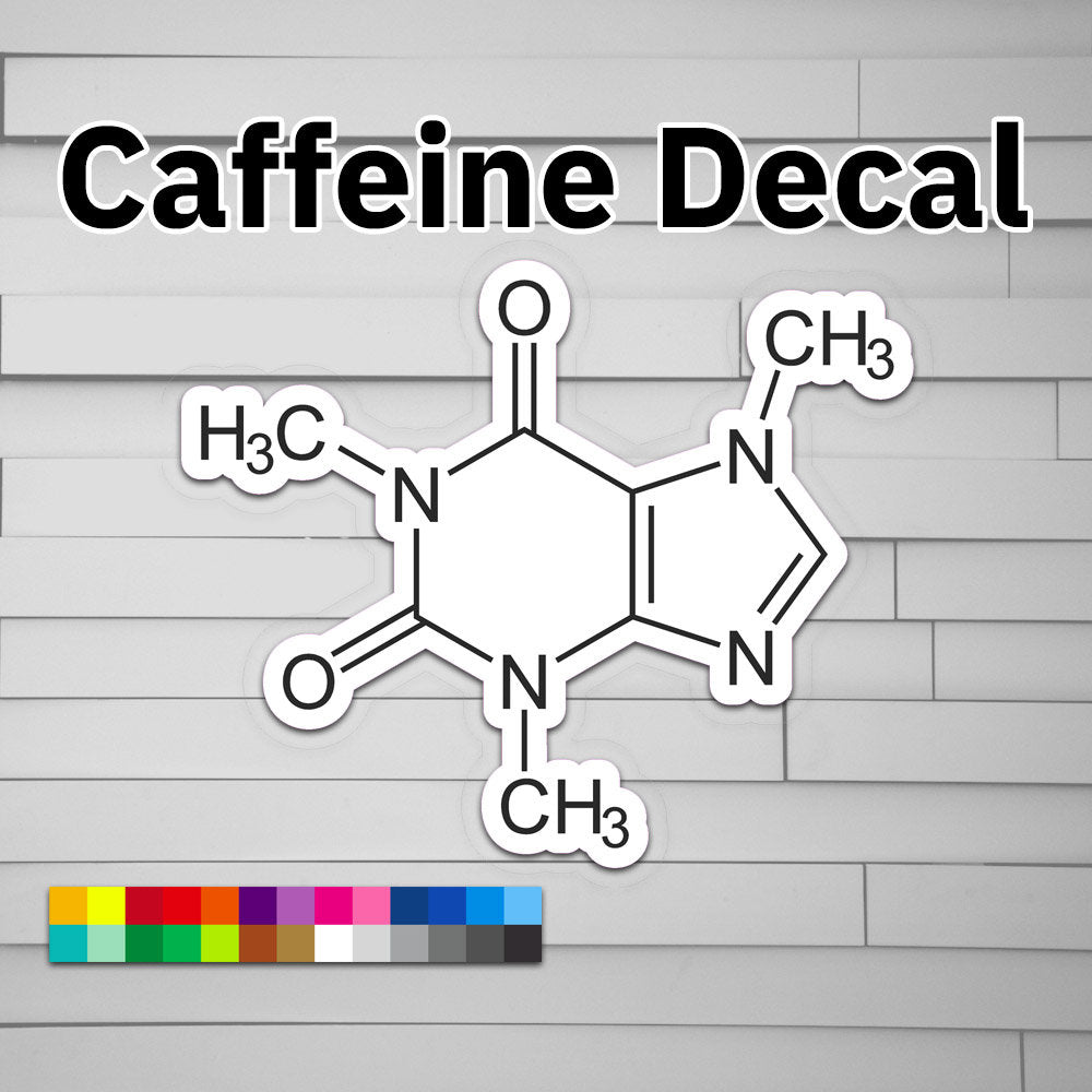 Caffeine Decal Sticker
