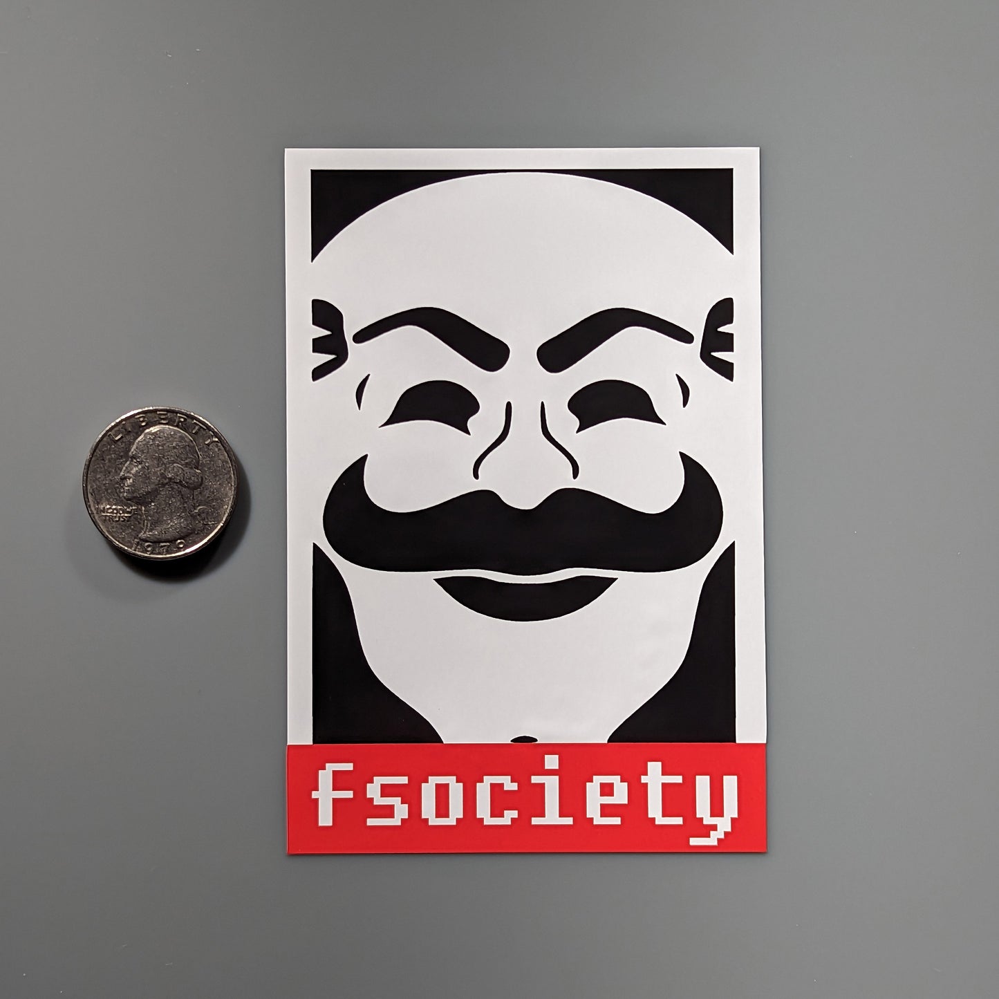 F Society Decal Sticker