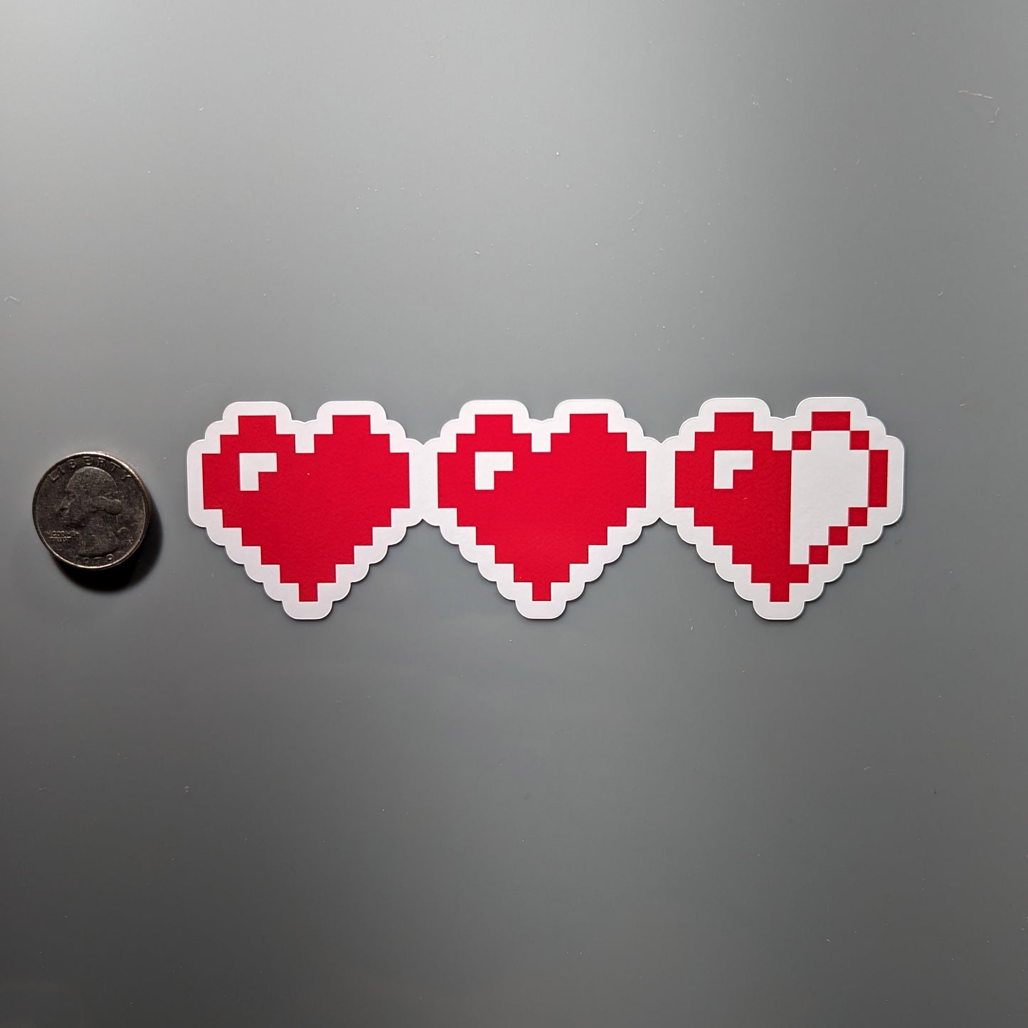 Heart Meter Decal Sticker