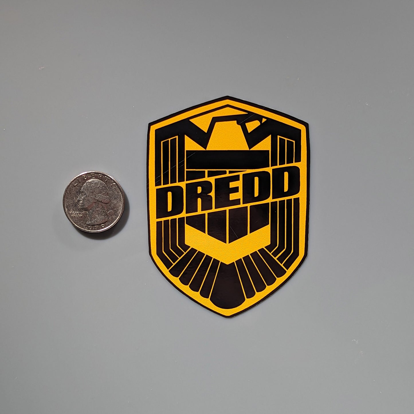 Judge Dredd Decal Sticker