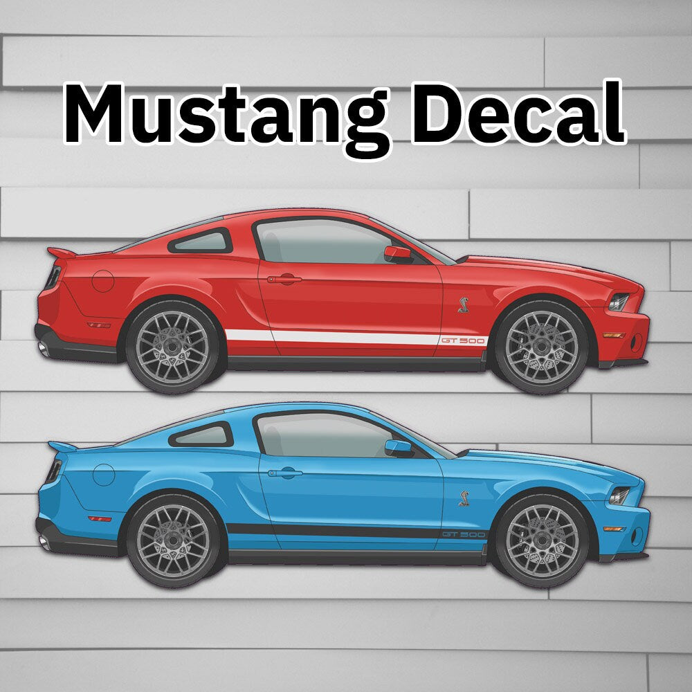 Mustang Vinyl Decal Sticker