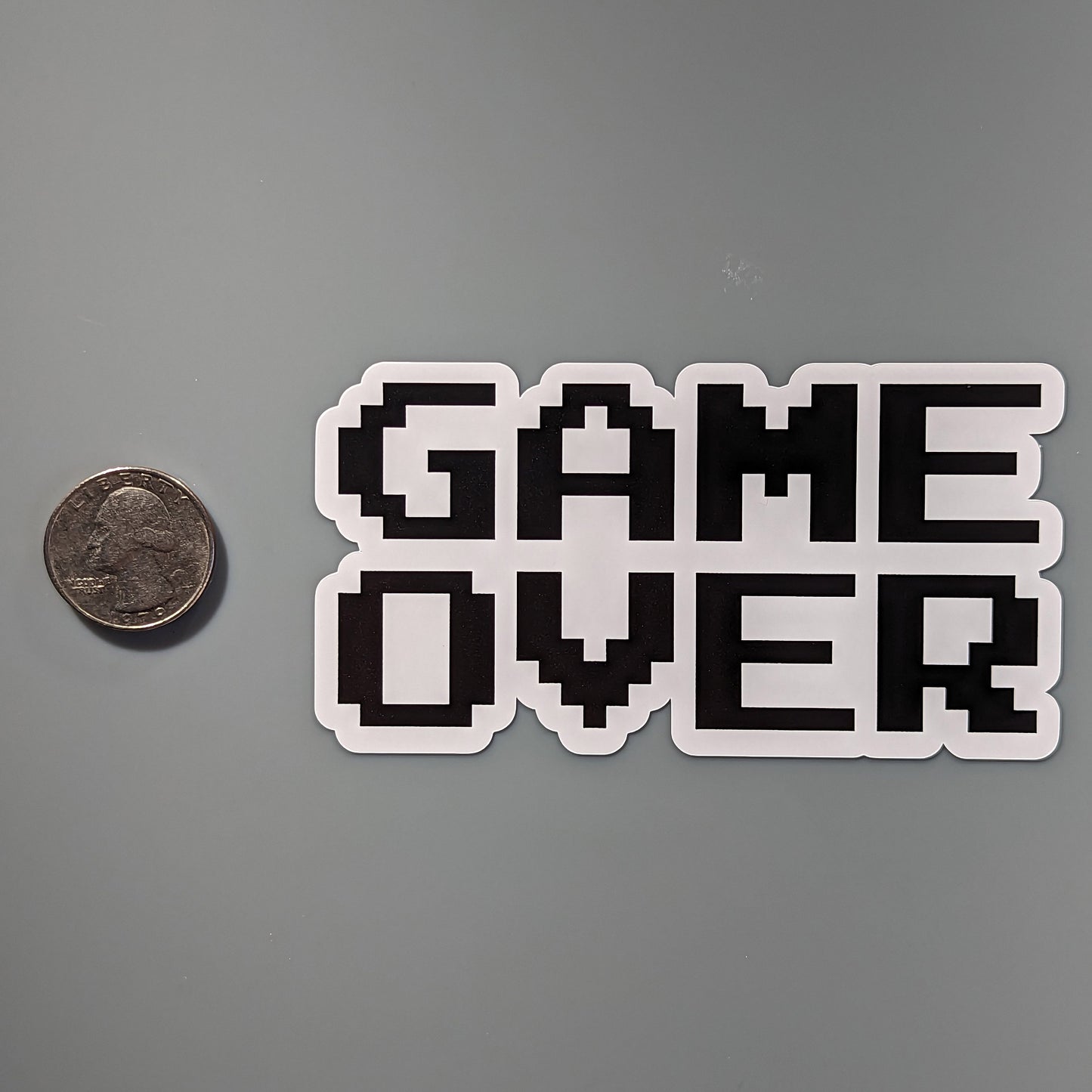 Game Over Decal Sticker