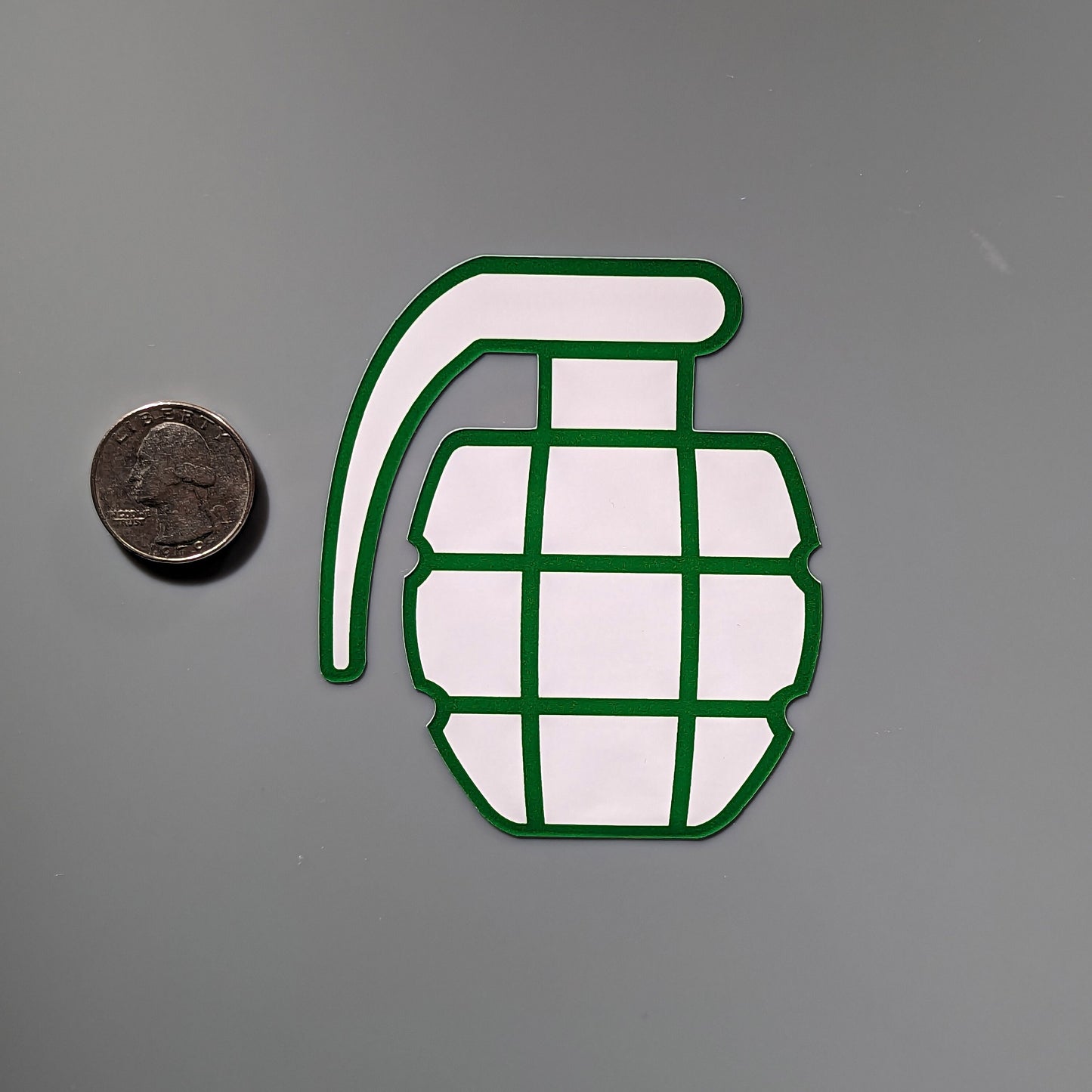 Grenade Decal Sticker