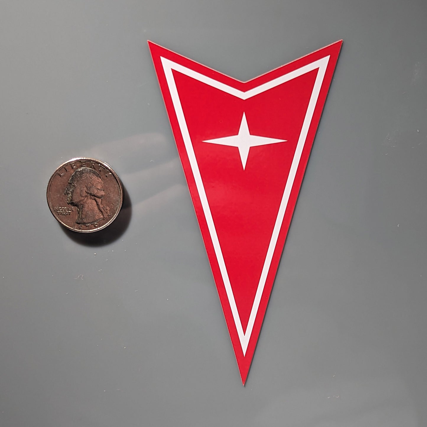 Pontiac Logo Decal Sticker