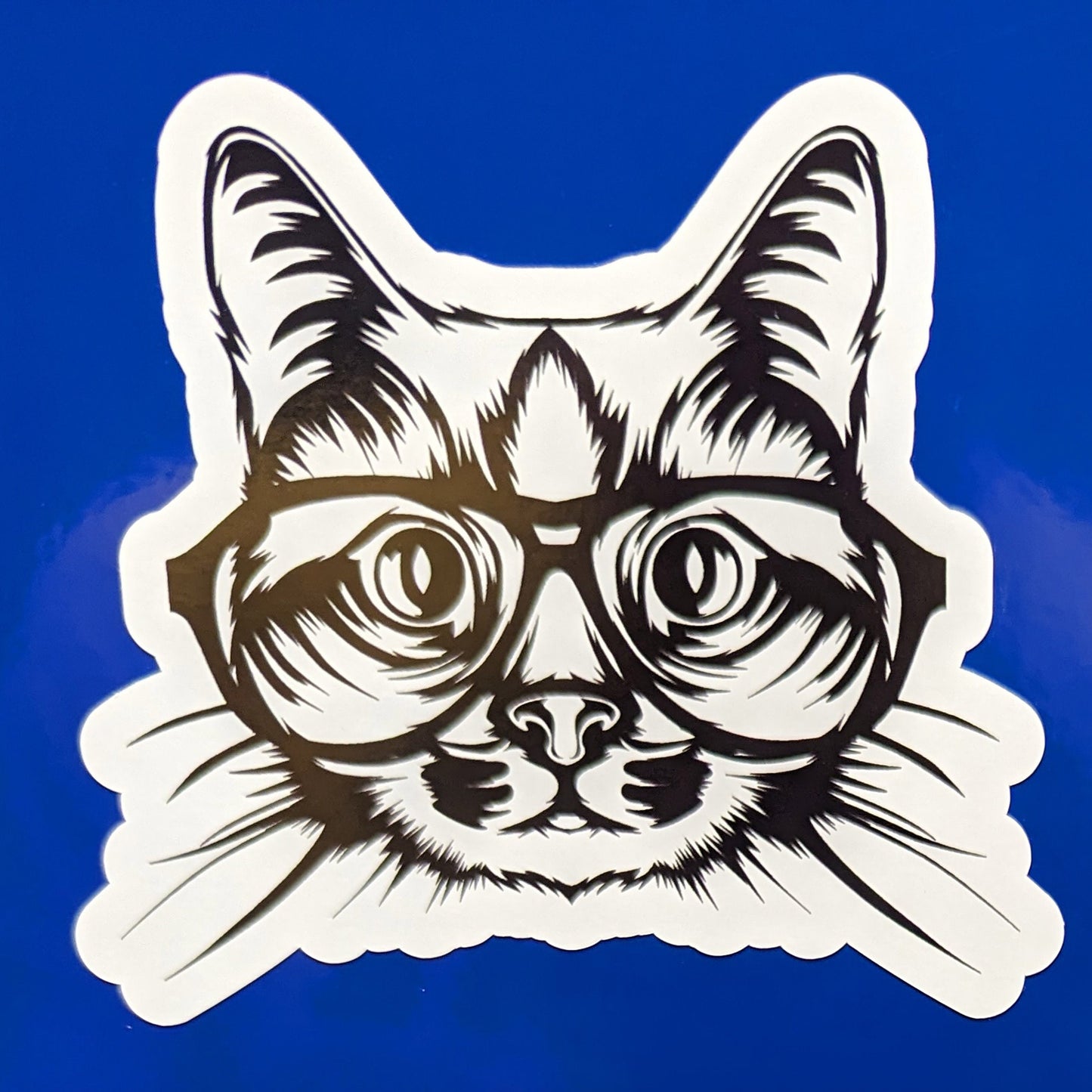 Smart Cat Decal Sticker