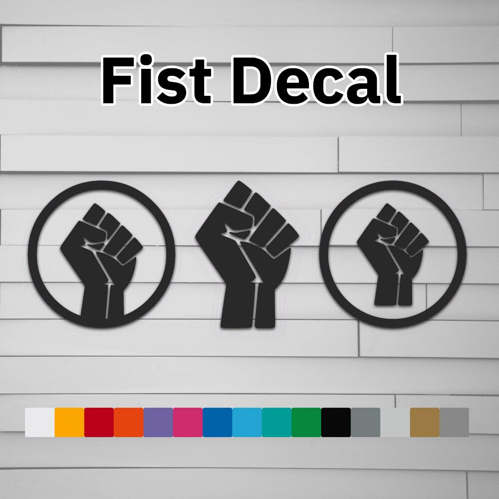 Fist Decal Sticker