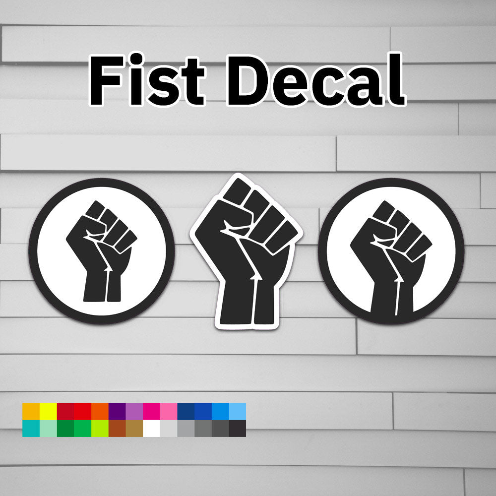 Fist Decal Sticker