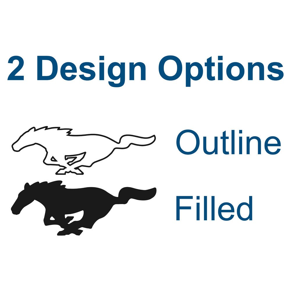 Mustang Decal Sticker