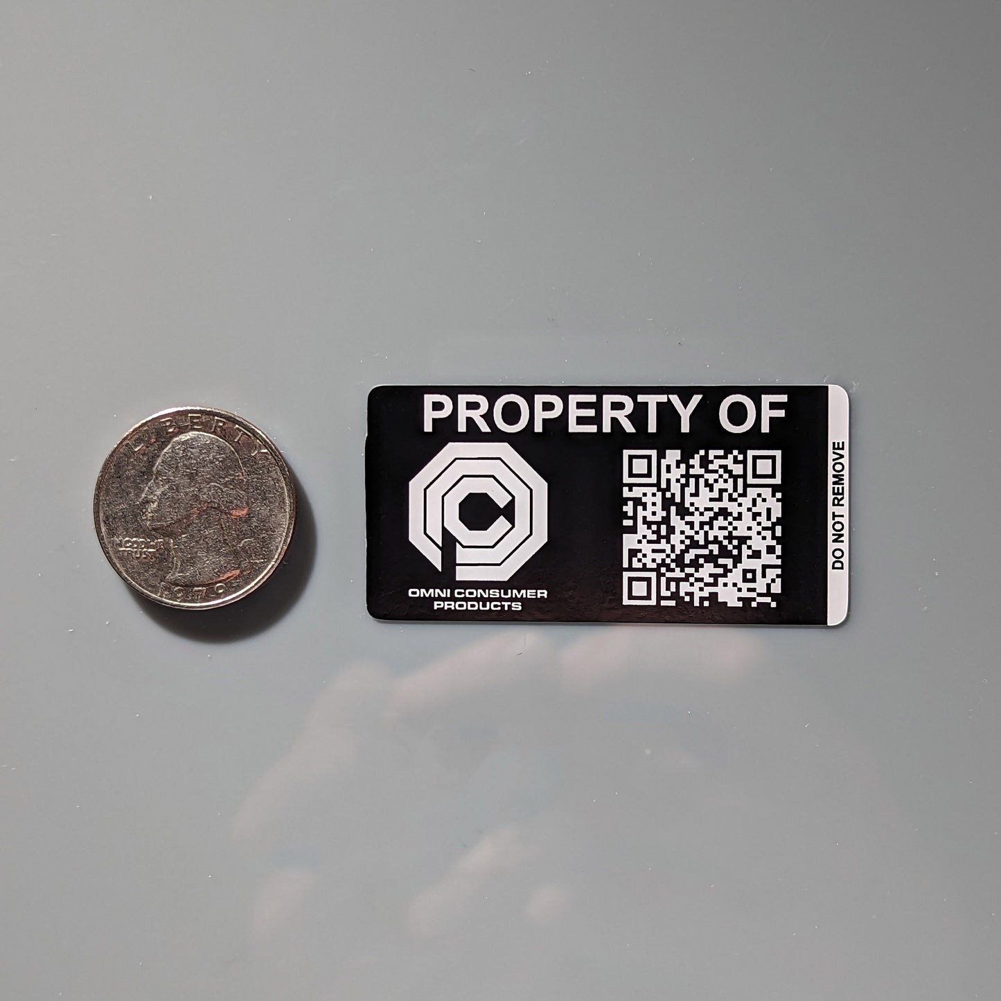 Omni Consumer Products Asset Tags Sticker