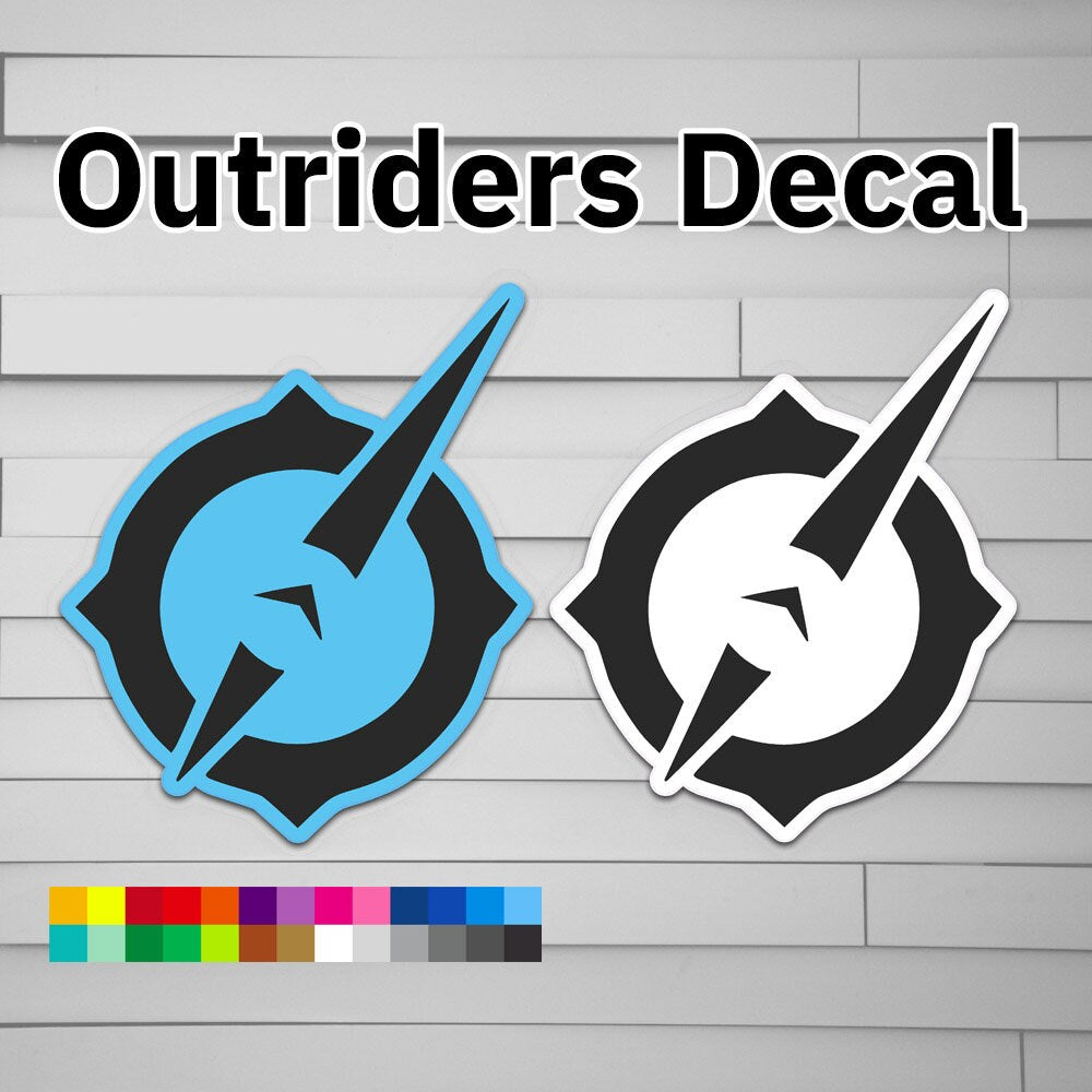 Outriders Vinyl Decal Sticker