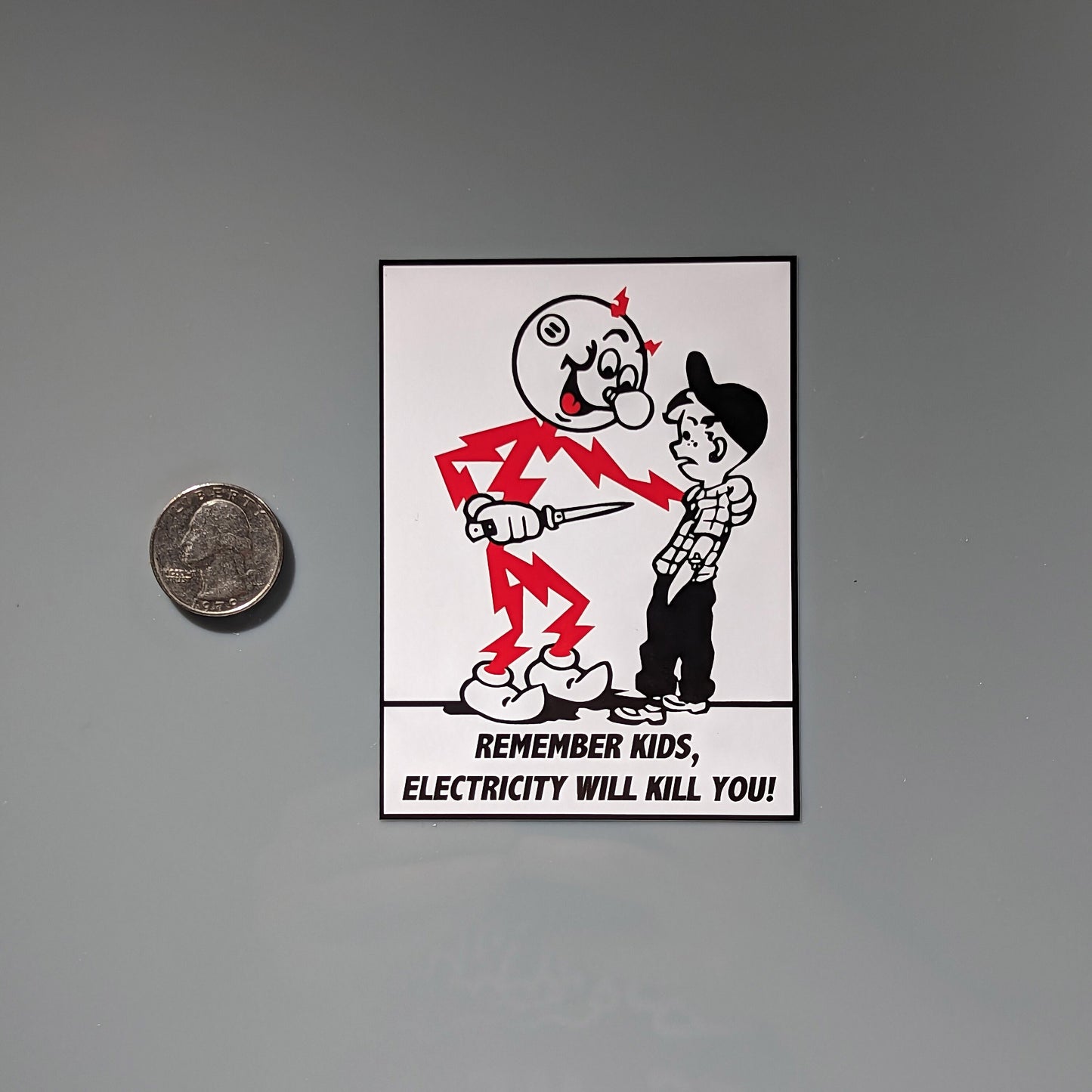 Reddy Kilowatt Decal Sticker