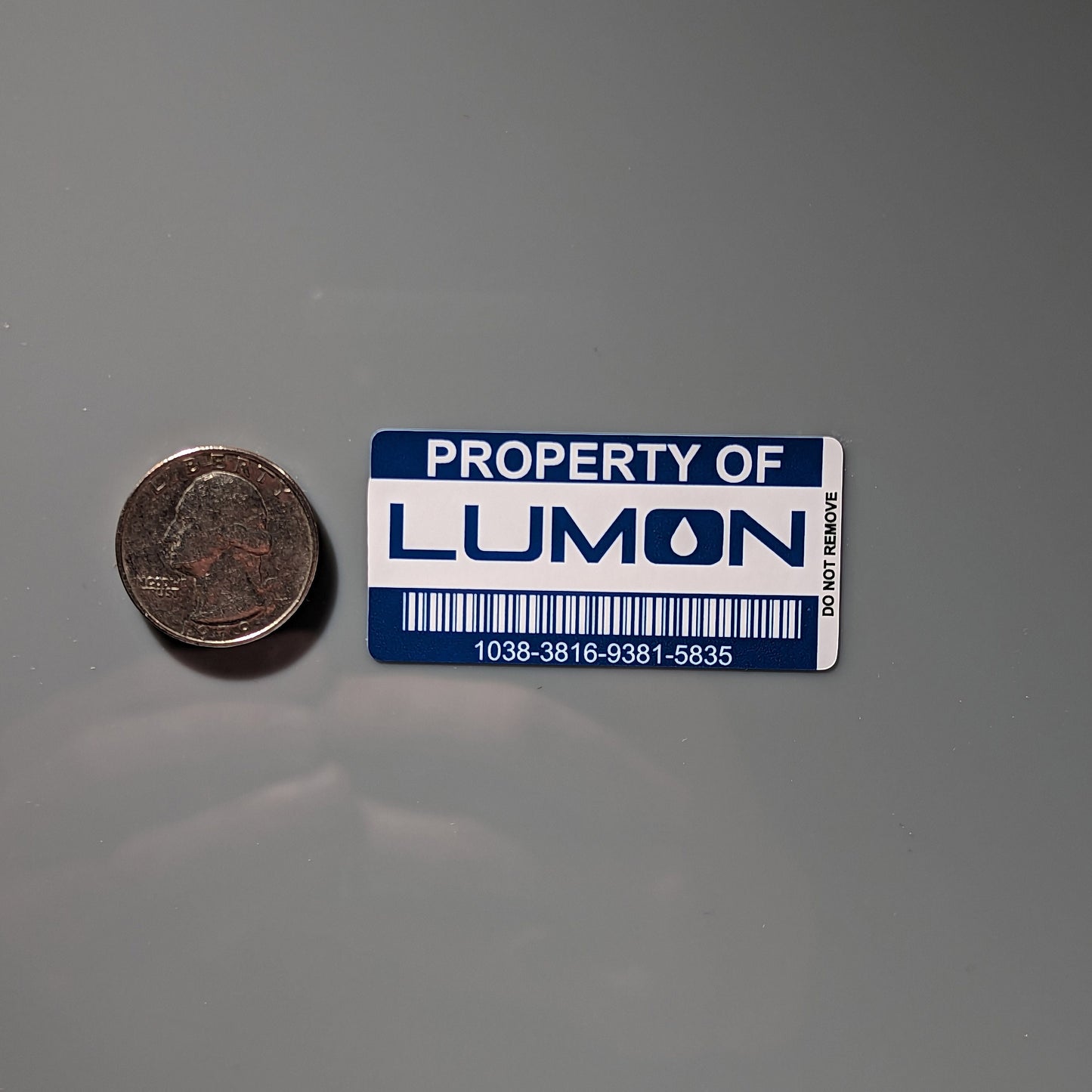 Lumon Asset Tags Sticker