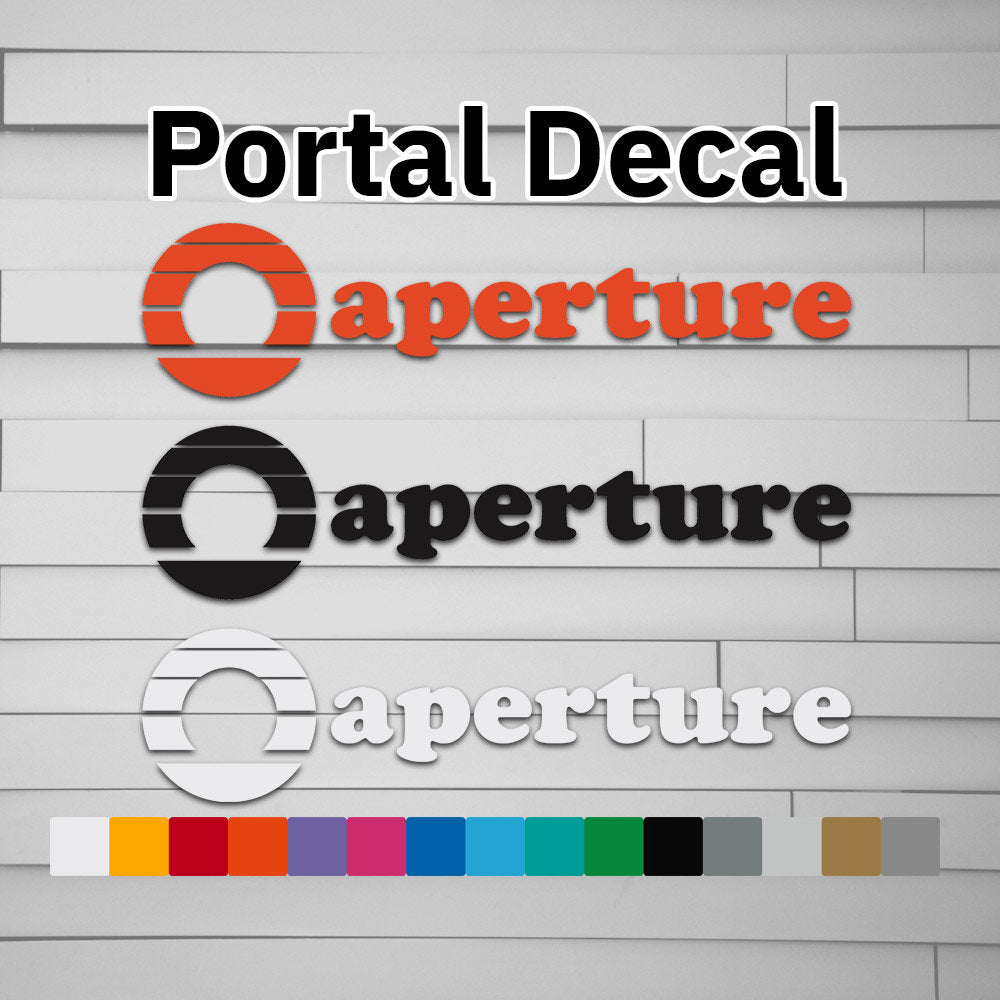 Aperture Laboratories Vintage Decal Sticker