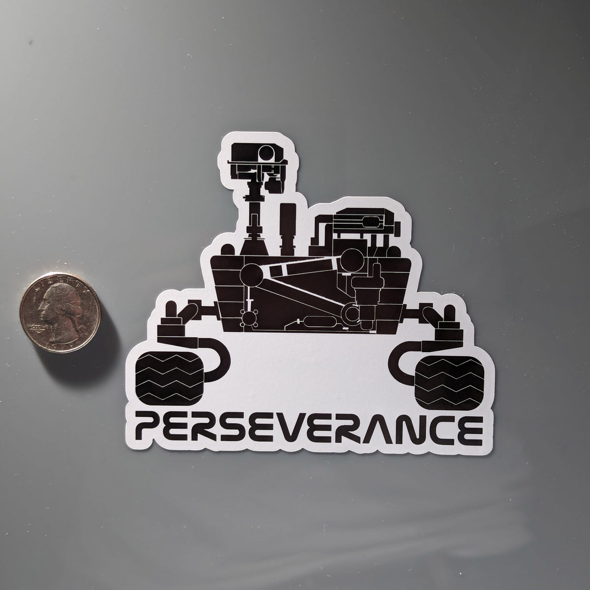 Mars Rover Tags Mars Rover Decal Sticker – Atomic Decals