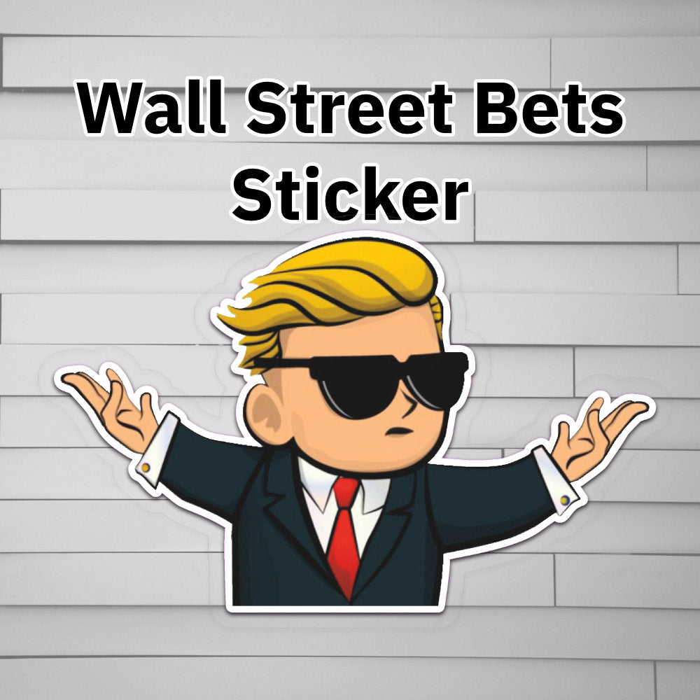 Wall Street Bets Decal Sticker