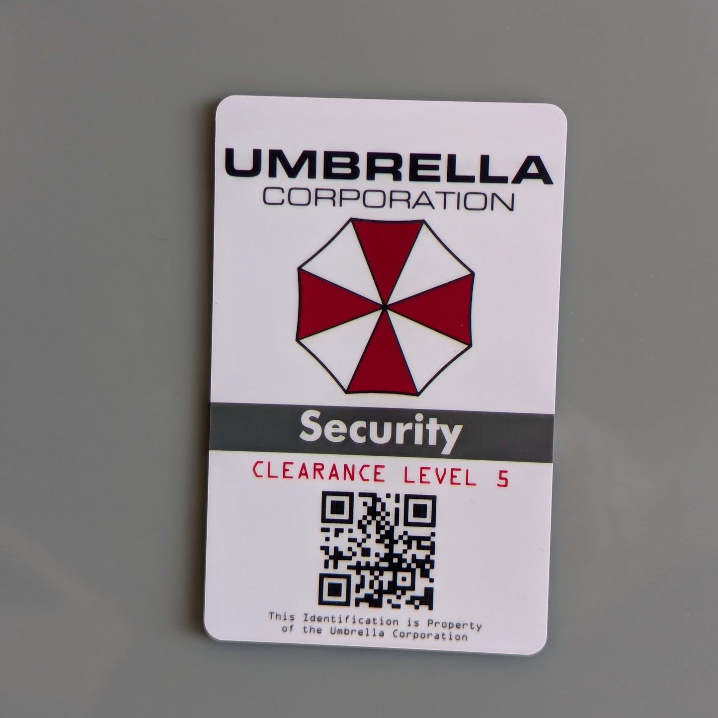 Umbrella Corporation ID Card