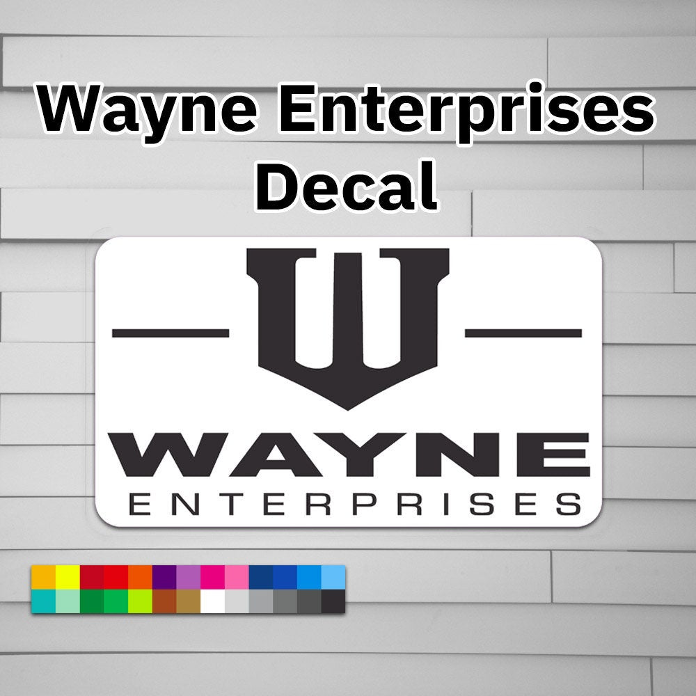 Wayne Enterprises Decal Sticker – Atomic Decals
