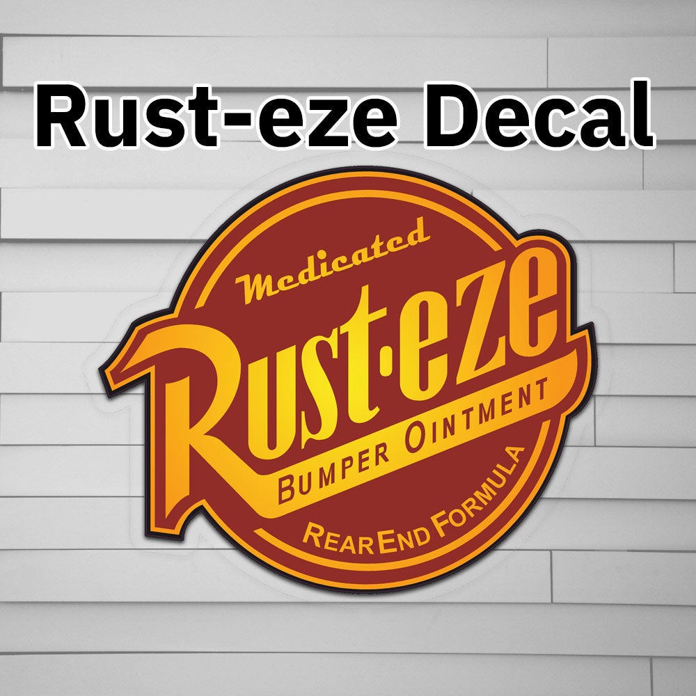 Rust-eze Decal Sticker – Atomic Decals