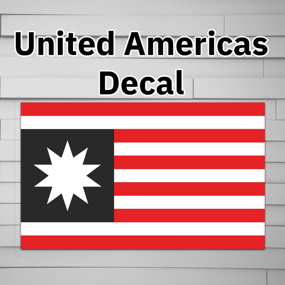 United Americas Decal Sticker